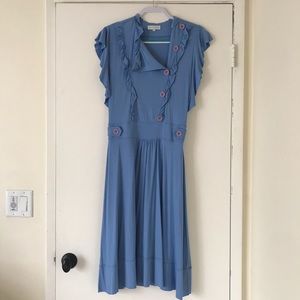 Anthropologie Jersey Knit Dress Large